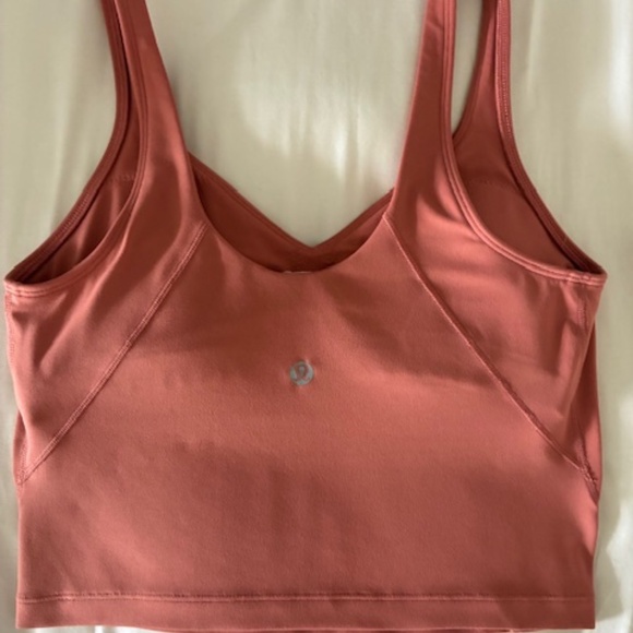 lululemon Align tank in rustic coral - Picture 2 of 3